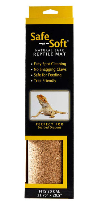 CaribSea Safe - n - Soft Reptile Mat Brown 20 gal