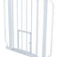 Carlson Extra Tall Walk-Thru Gate With Pet Door (42" High X 29" -52" Wide) {L-1}916040 891618001752