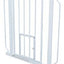Carlson Extra Wide Walk-Thru Gate with Pet Door (32" high x 29"-52" wide) {L-1}916000 891618001677