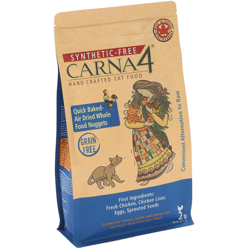 Carna4 Cat Grain Free Chicken 2lb 627843113294