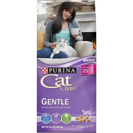 Cat Chow Gentle 4/6.3lb {L-1}178491 017800166317
