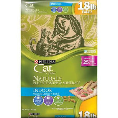 Cat Chow Natural Indoor 18lb{L-1} 178122 017800171632