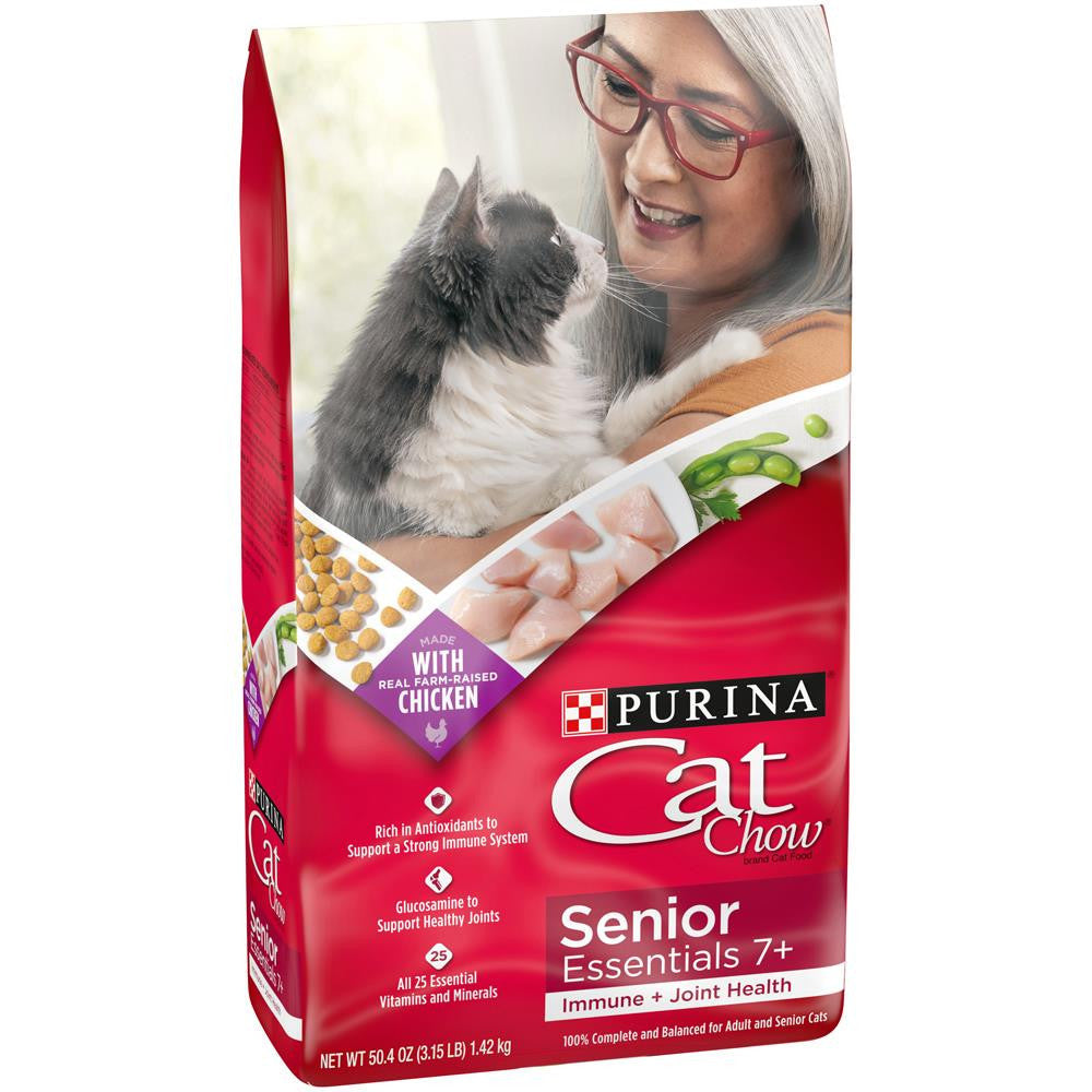 Cat Chow Senior 7+ 4 / 3.15 lb 017800190084