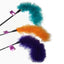 Cat Claws Teaser Monkey Tail Wand Toy Assorted 18