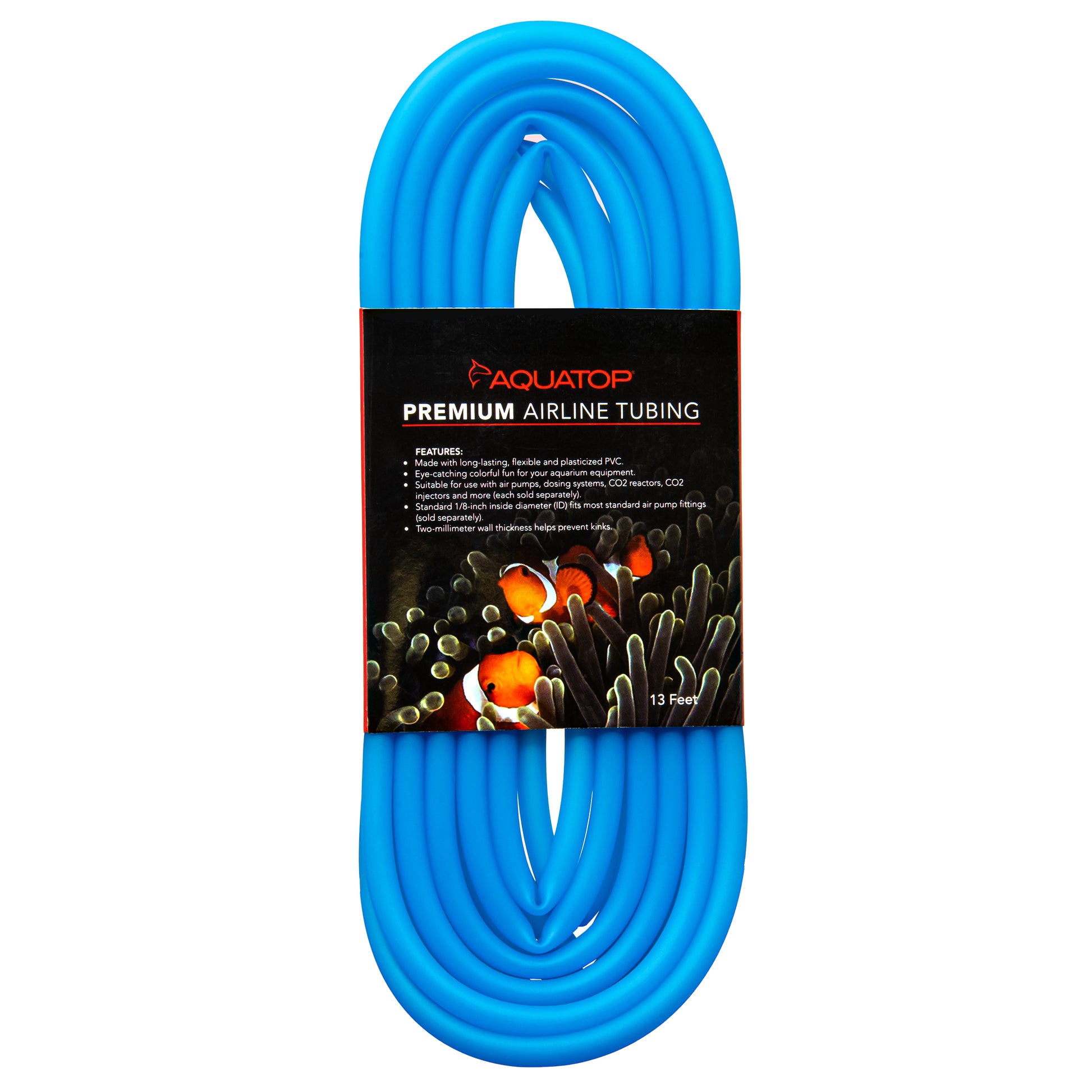Aquatop Airline Tubing Blue 13 ft 850047393531