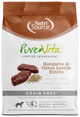 NutriSource PureVita LID Grain Free Dry Dog Food Kangaroo & Green Lentils Entrée 12 lb 073893182122