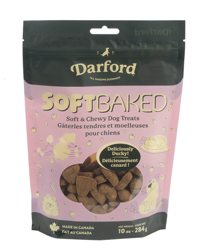 Darford Soft Baked Dog Treats Deliciously Ducky 10 oz 064863034022