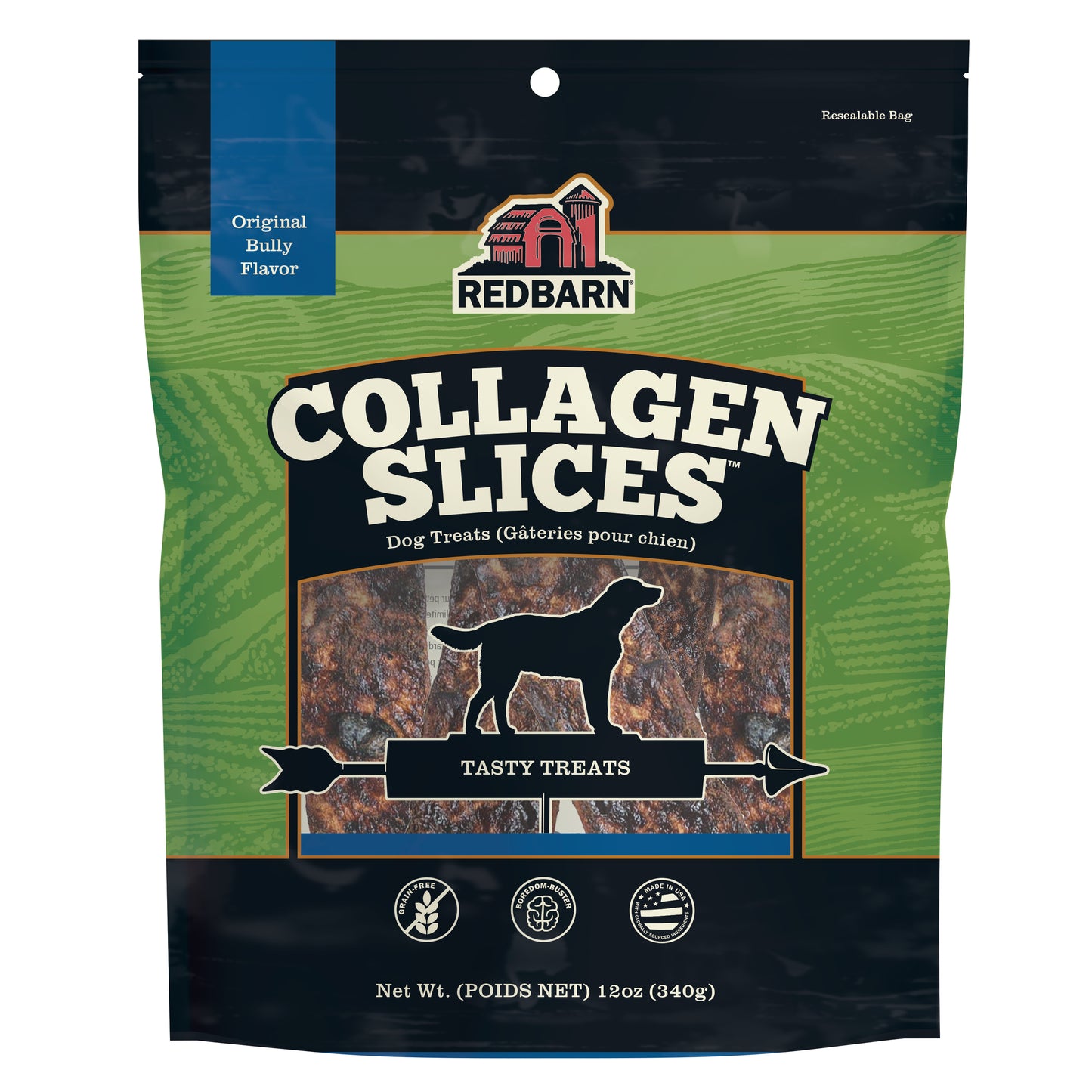 Redbarn Pet Products Collagen Slices Dog Treat 12 oz 785184926499