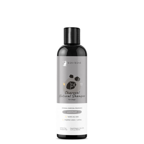 Charcoal Deep Clean Natural Shampoo for Dogs Patchouli 12 oz - Dog