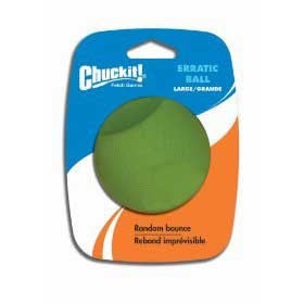 Chuckit Canine Hardware Erratic Balls Large !{L+1x} 660048201304