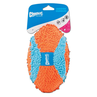 Chuckit! Indoor Fumbler Dog Toy Blue/Orange MD