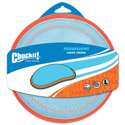 Chuckit! Paraflight Dog Toy Blue/Orange LG