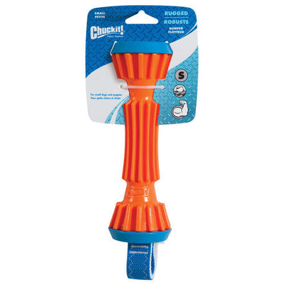 Chuckit! Rugged Bumper Dog Toy Blue/Orange SM