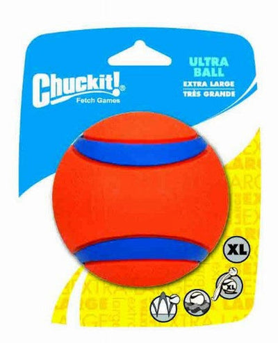 Chuckit! Ultra Ball Dog Toy Blue/Orange XL