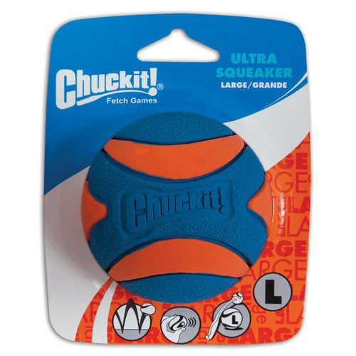 Chuckit! Ultra Squeaker Ball Dog Toy LG