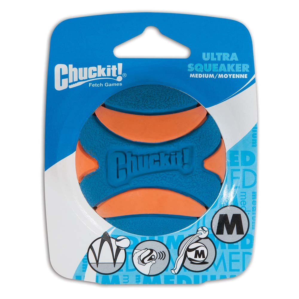 Chuckit! Ultra Squeaker Ball Dog Toy MD