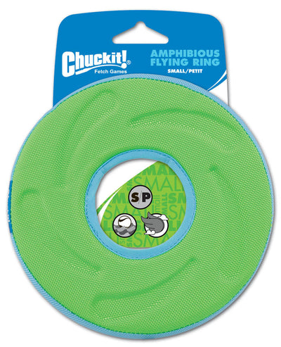 Chuckit! ZipFlilght Flying Ring Dog Toy Assorted SM