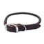 Circle T Latigo Leather Round Dog Collar Brown 1 in x 24 (D)
