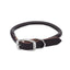 Circle T Latigo Leather Round Dog Collar Brown 3/4 in x 20 in