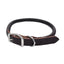 Circle T Latigo Leather Round Dog Collar Brown 5/8 in x 16 in