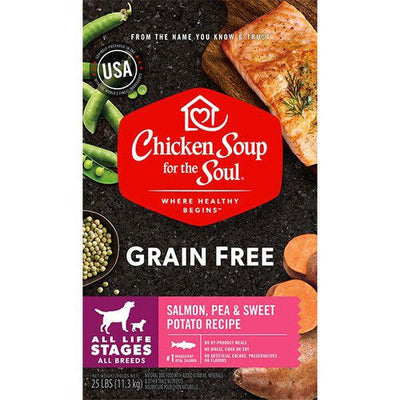 Ckn Soup Gf Slm/pea/swpt 25 Lb 418451{L - 1} - Dog