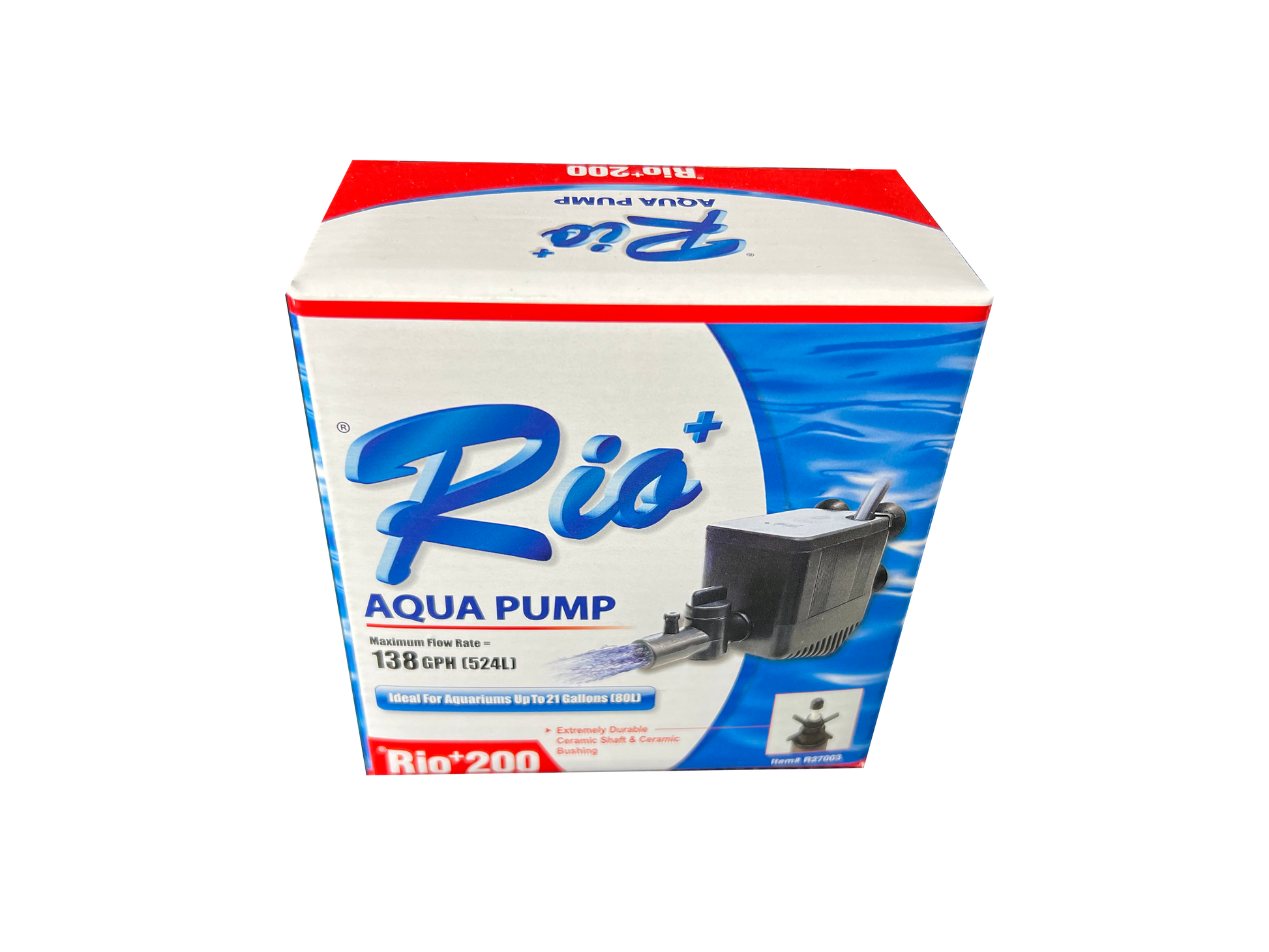 Hikari USA Rio+ Aqua Pump 200 138 GPH 810103270039