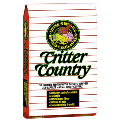 Mountain Meadows Pet Products Critter Country Bedding/Litter for Reptile and Small Animal White 40 lb 017488500403