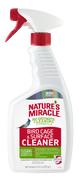 Nature's Miracle Bird Cage & Surface Cleaner w/Trigger 24 oz 018065984692