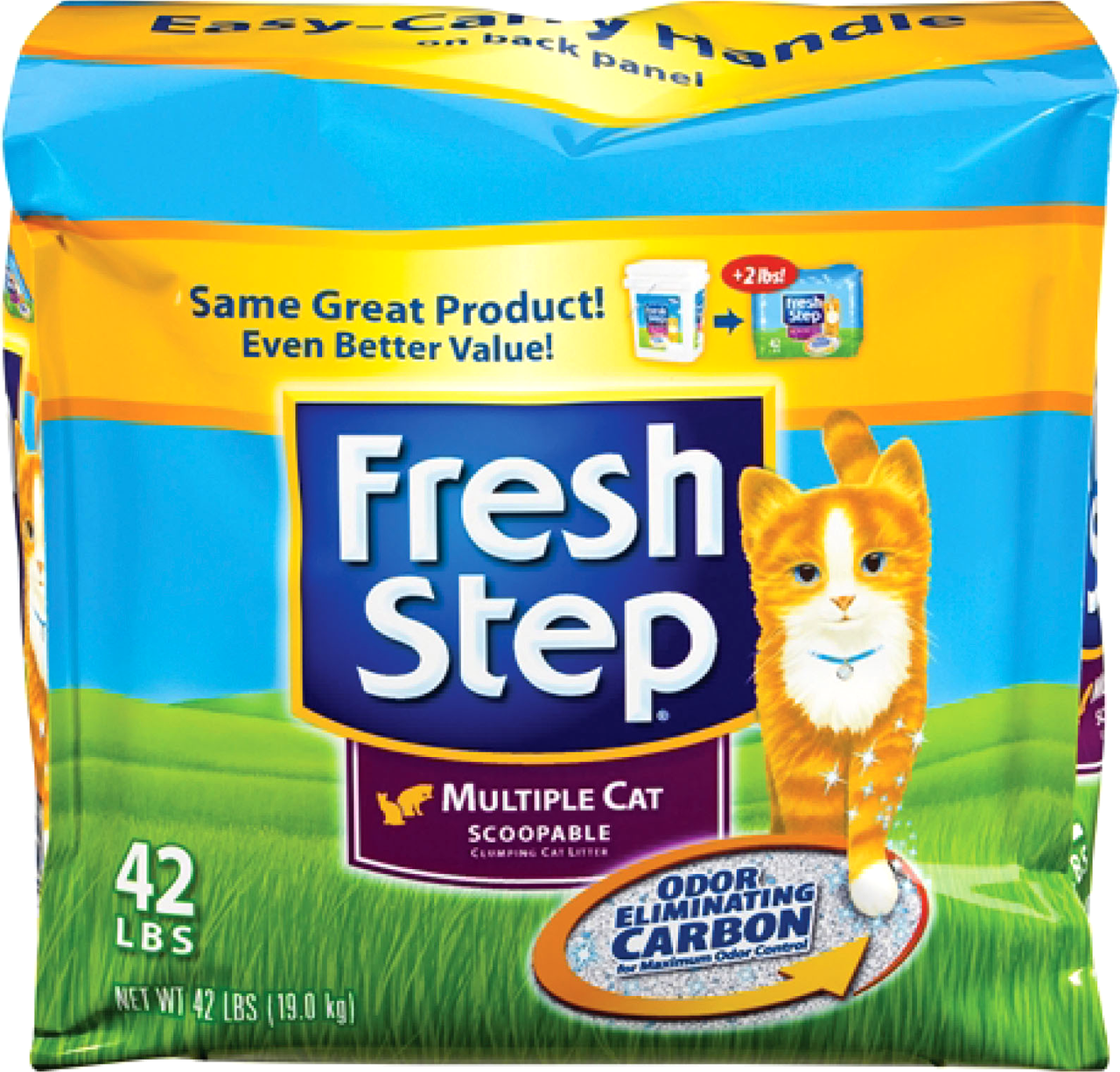 Clorox Fresh Step Multi-Cat Scoopable Clumping Cat Litter 42lb {L-1}261006 044600320496
