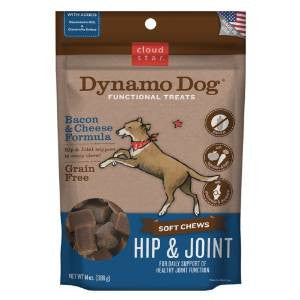 Cloud Star Dynamo Dog Functional Treats: Hip & Joint - Bacon Cheese 14 oz. {L + 1x} 938094