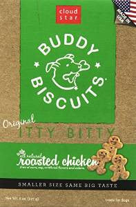 Cloud Star Itty Bitty Buddy Biscuits Roasted Chicken 8 oz. {L+1} 938057 693804123305