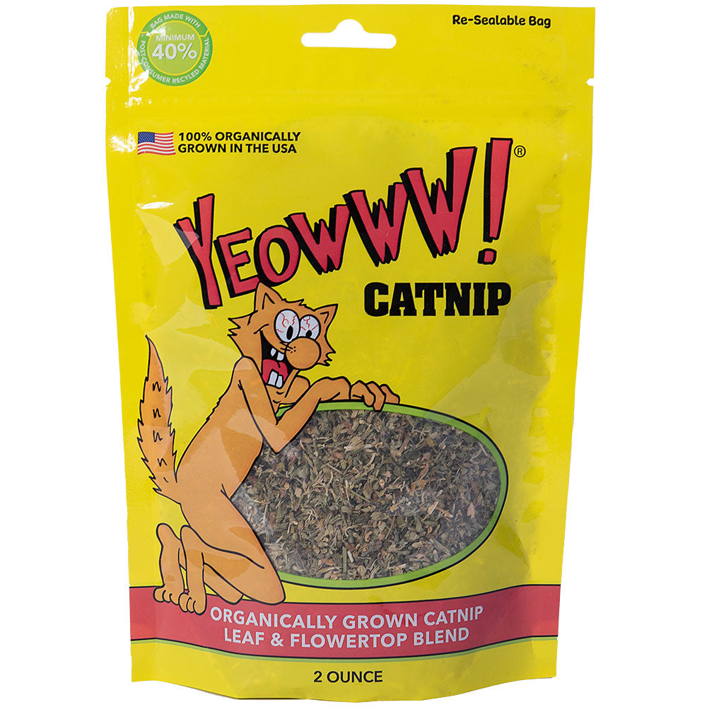 Yeowww! YEOWWW! Catnip Bag Cat Treat 2 oz 812402004278