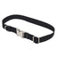 Coastal Adjustable Nylon Collar With Titan Metal Buckle Black 3/4x14 - 20in {L + 2} - Dog