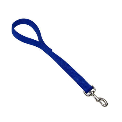 Coastal Double - Ply Nylon Traffic Dog Leash Blue 1 in x 24