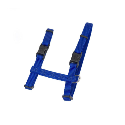 Coastal Figure H Adjustable Nylon Cat Harness Blue 3/8 in x 10 - 18