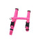 Coastal Figure H Adjustable Nylon Cat Harness Neon Pink 3/8 in x 10 - 18 (D)