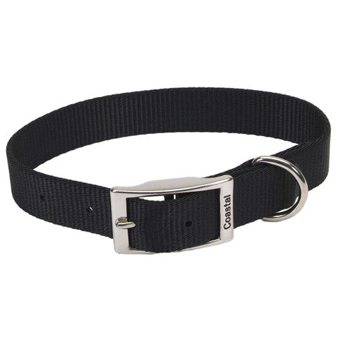 Coastal Pet Products Standard Nylon Large Dog Collar Black 1’ X 18’ - {L + 2}