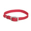 Coastal Pet Products Standard Nylon Medium Dog Collar Red 3/4’ X 18’ - {L + 2}
