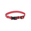 Coastal Pet Products Tuff Buckle Adjustable Nylon Large Dog Collar Red 1’ X 18 - 26’ - {L + 2}