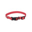 Coastal Pet Products Tuff Buckle Adjustable Nylon Large Dog Collar Red 1" X 18-26"-{L+2} 076484048012