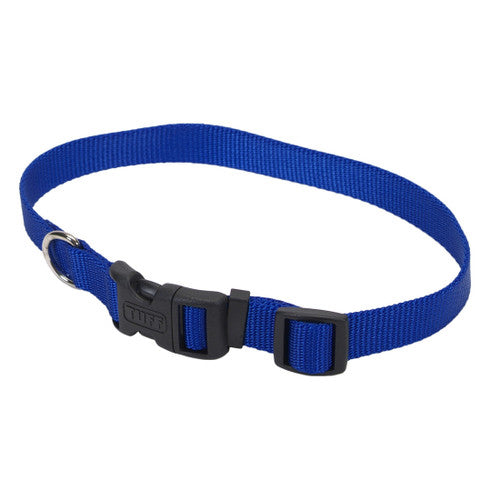 Coastal Pet Products Tuff Buckle Adjustable Nylon Large Dog Collar Blue 1’ X 18 - 26’ - {L + 2}