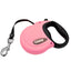 Coastal Retractable Dog Leash Pink 16ft LG