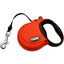 Coastal Retractable Dog Leash Red 12ft XS