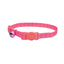 Coastal Safe Cat Fashion Adjustable Breakaway Collar Pink Dots 3/8 X 8 - 12in {L + 2}