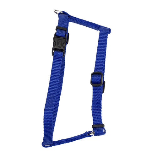 Coastal Standard Adjustable Nylon Dog Harness Blue SM 5/8in X 14 - 24in