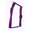 Coastal Standard Adjustable Nylon Dog Harness Purple SM 5/8in X 14 - 24in