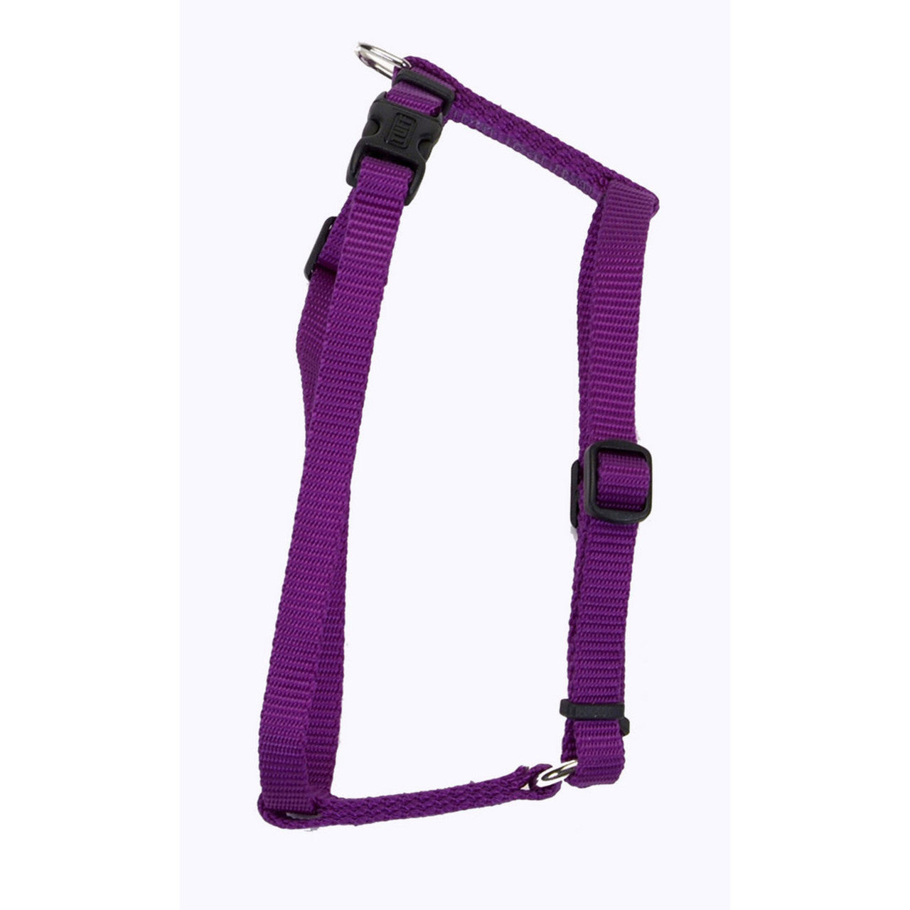 Coastal Standard Adjustable Nylon Dog Harness Purple SM 5/8in X 14-24in