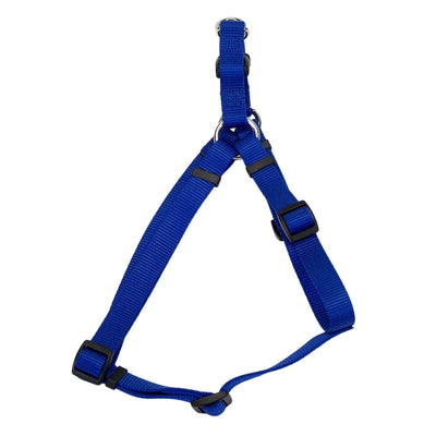 Coastal Standard Adjustable Nylon Harness Blue 1x 26-38in {L+2} 076484069345