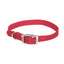 Coastal Style 601 3/4" x 16" Nylon Web Collar Red {L+1} 764095 076484043215