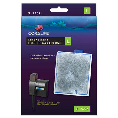 Coralife Cartridge Large - 3 Pack Aquarium